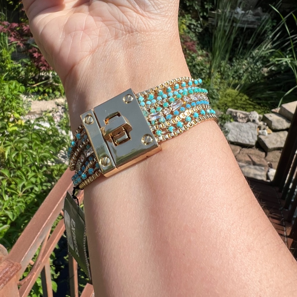 Express Multi Row Chain Bracelet - Picture 2 of 5